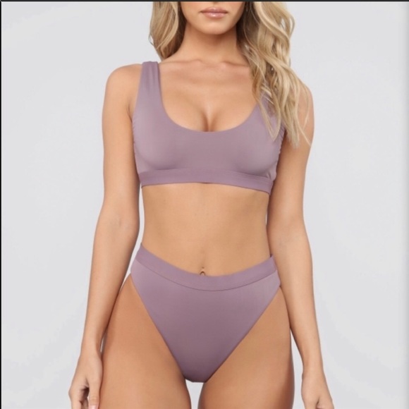 Fashion Nova Other - Fashion Nova Kaliyah Bikini - Dusty Purple Size L